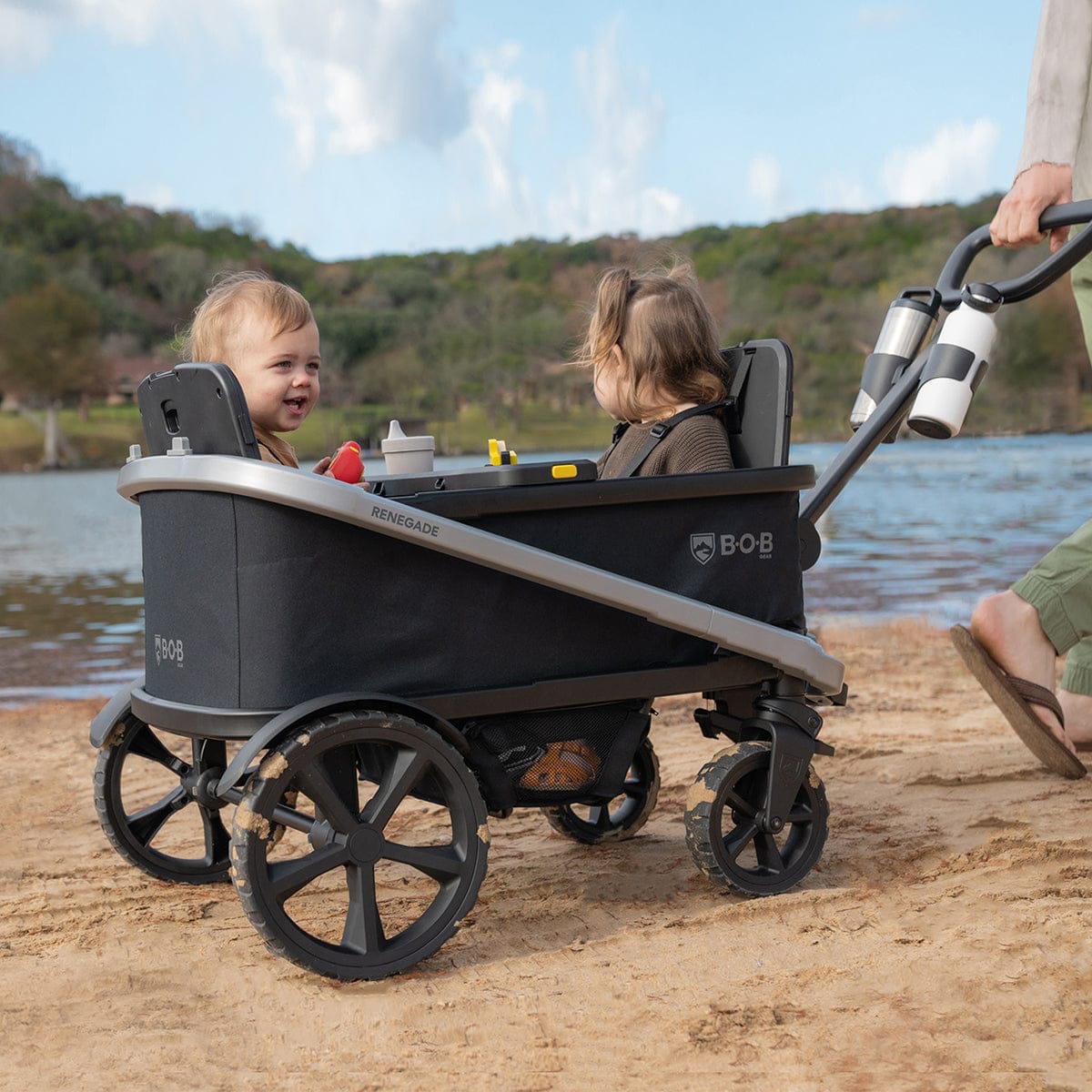 BOB Renegade (3 Seater) Stroller Wagon - Nightfall