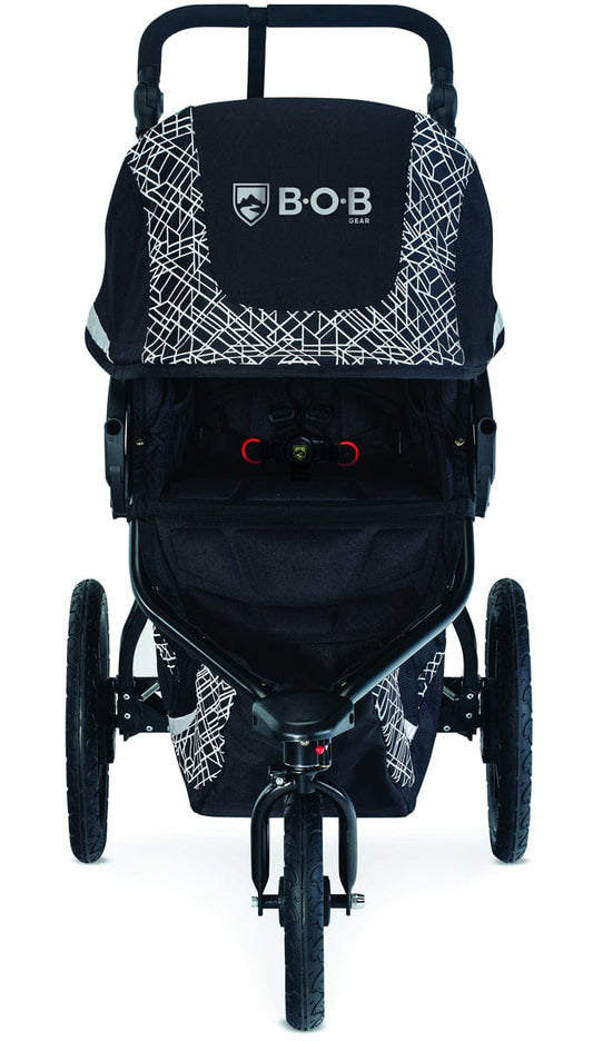 BOB Revolution Flex 3.0 Single Jogging Stroller - Lunar Black