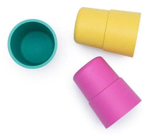 bobo&boo Plant-based 3 Pack Of Cups (10oz) - Tropical - PLA3CUPTR