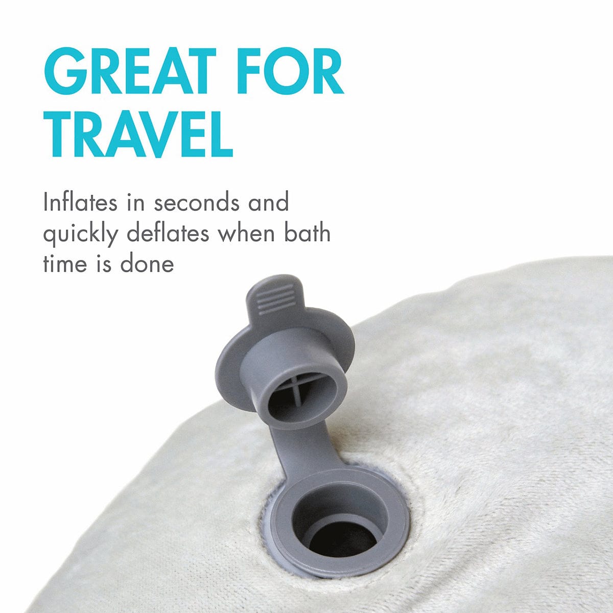 Boon PUFF+ Inflatable Baby Bather - B11477