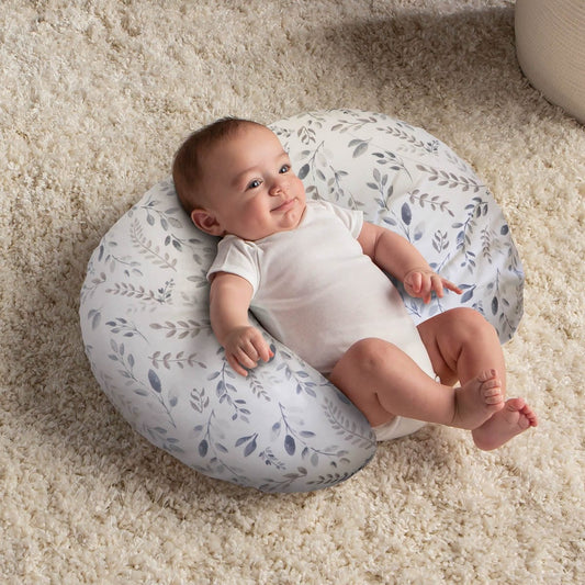 Boppy Original Feeding & Infant Support Pillow - Gray Taupe Leaves - 56029020490