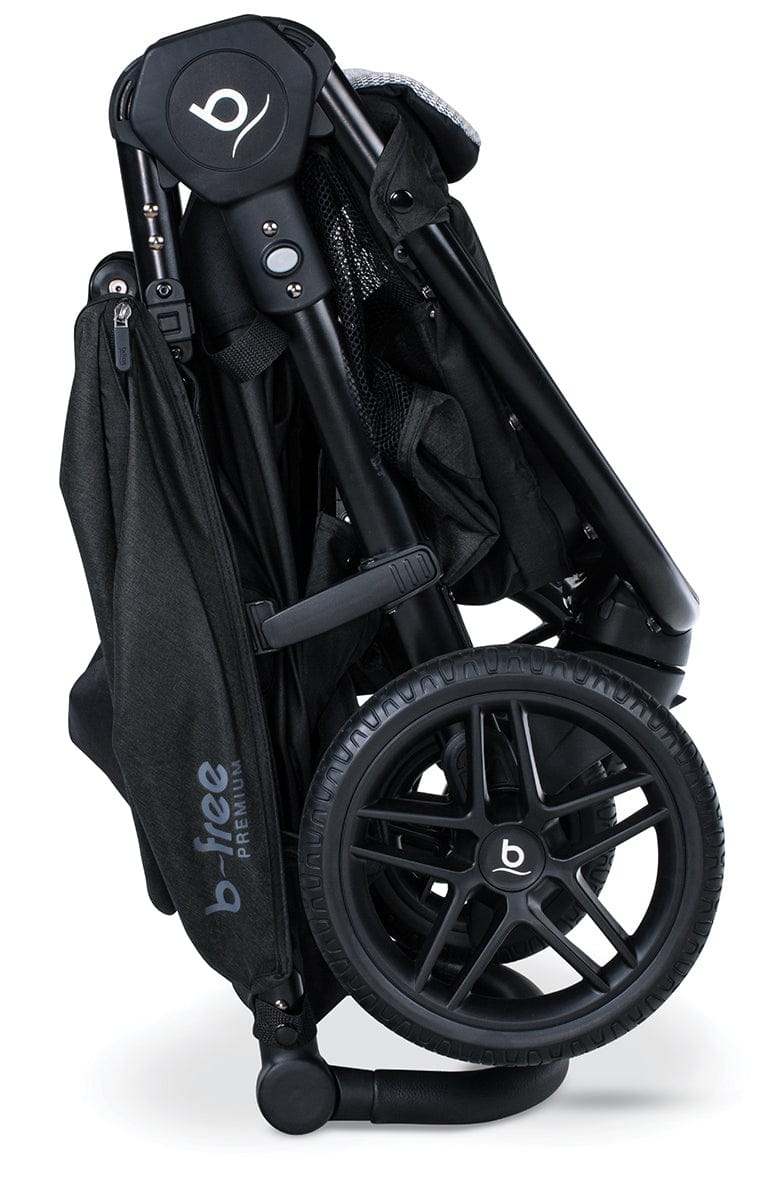 Britax B-Free Premium & B-Safe Gen2 FlexFit+ Travel System - Clean Comfort Black