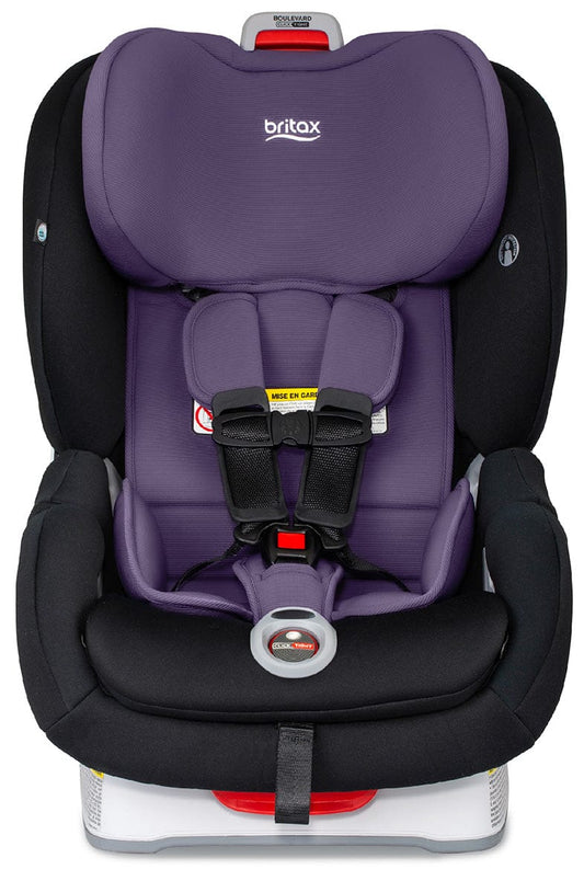 Britax Boulevard ClickTight Convertible Car Seat - Purple Contour (SafeWash) - E1C833B