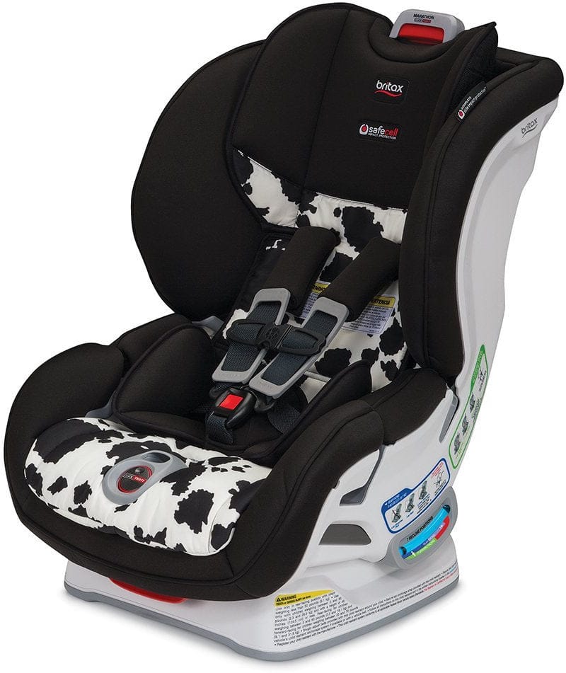 Britax Marathon ClickTight Anti-Rebound Bar Convertible Car Seat - Cowmooflage