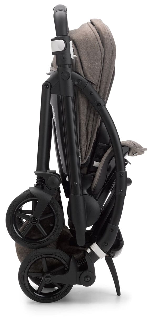 Bugaboo Bee6 Mineral Collection Complete Stroller - Black/Taupe/Taupe