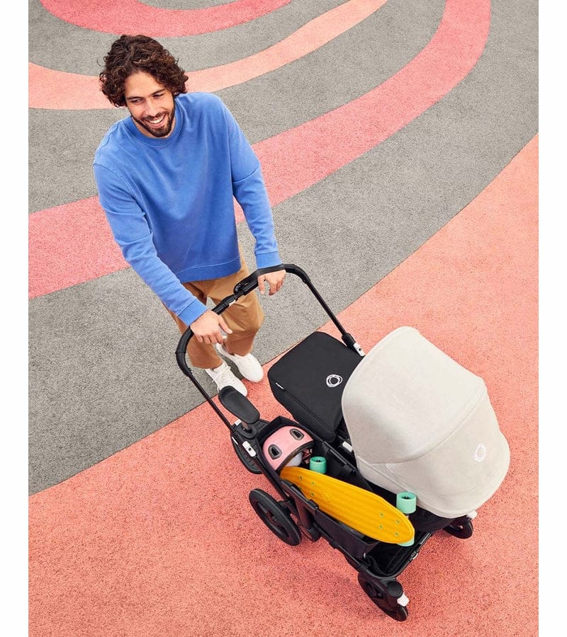 Bugaboo Donkey 5 Mono Complete Single-to-Double Stroller - Black / Midnight Black / Midnight Black