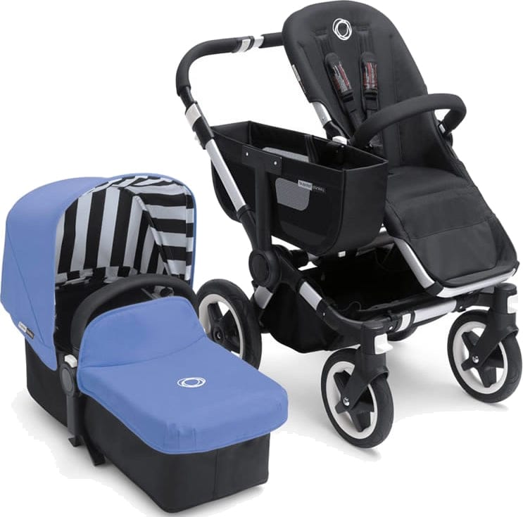 Bugaboo Donkey Tailored Fabric Set in Jewel Blue