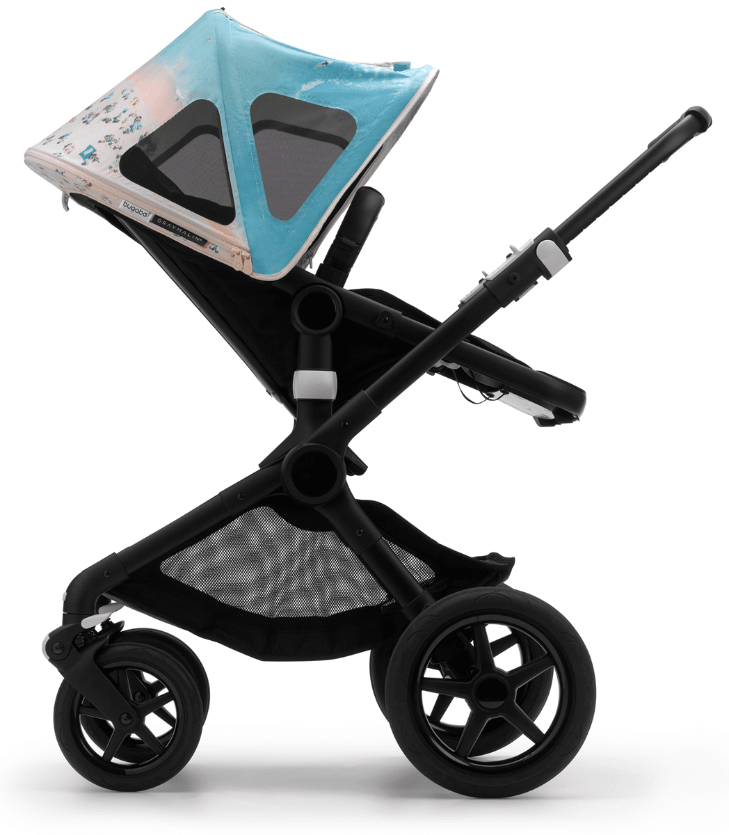 Bugaboo Fox2/Cameleon3/Lynx Breezy Sun Canopy - Gray Malin