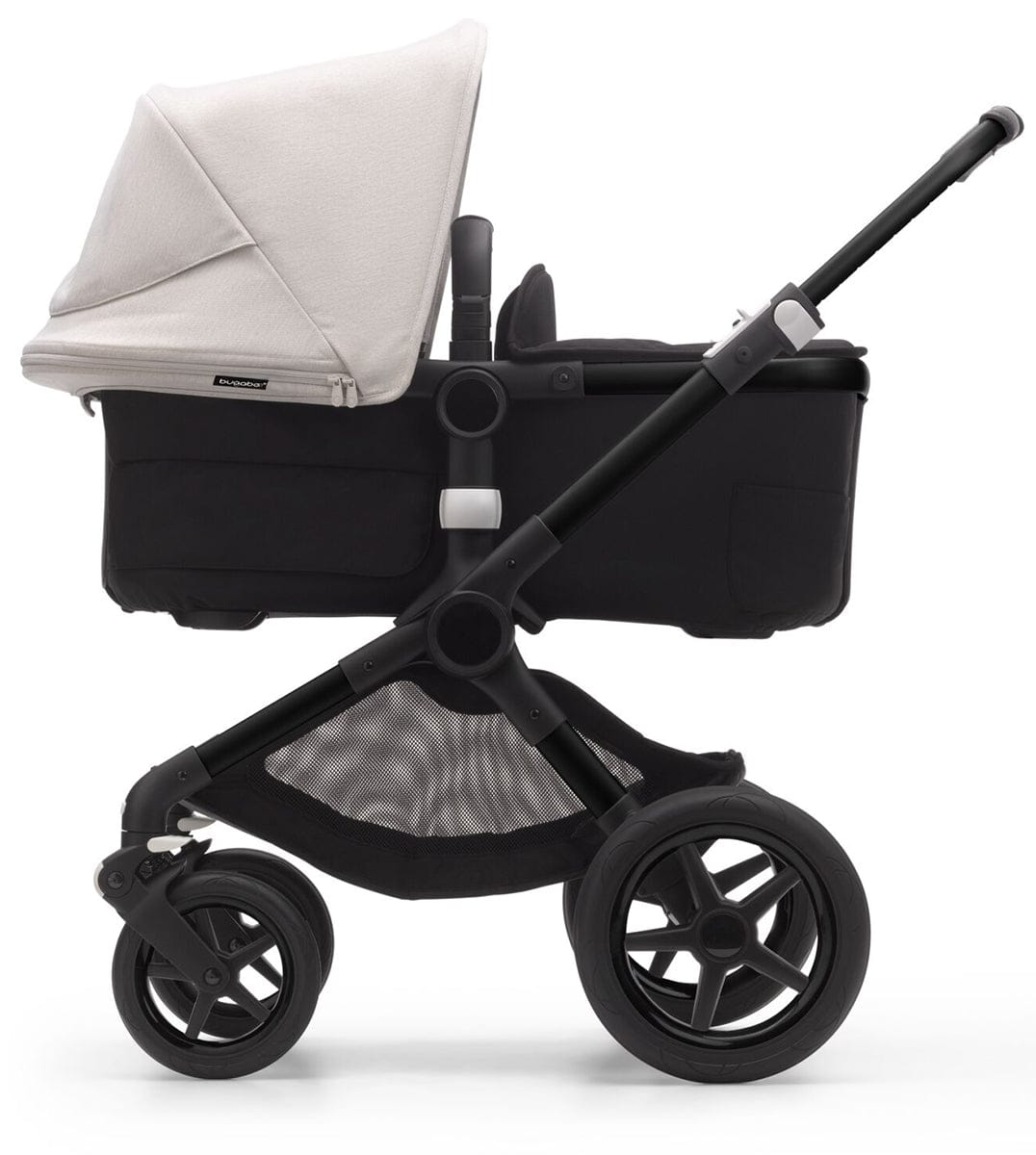 Bugaboo Fox3 Complete Stroller (One Box) - Black / Midnight Black / Misty White