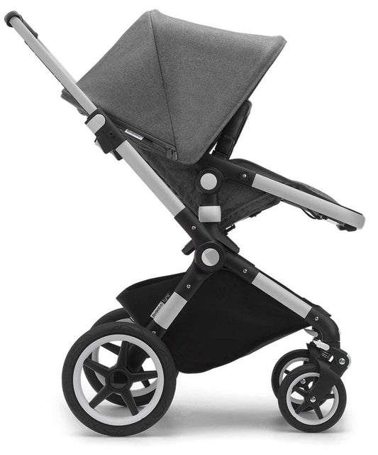 Bugaboo Lynx Complete Stroller - Aluminum/Grey Melange/Grey Melange