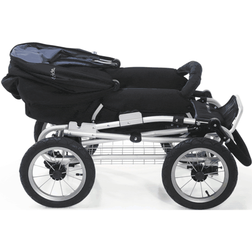 Bumbleride 2011 Queen B European Pram with Standard Bassinet in Lava