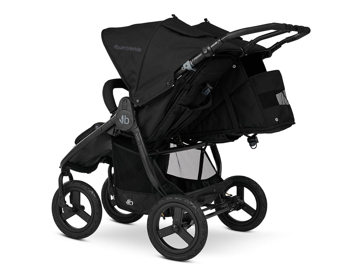 Bumbleride Indie Twin Side by Side Double Stroller - Black