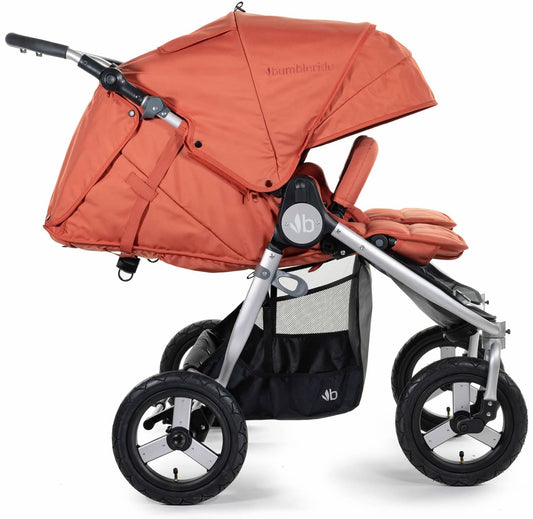 Bumbleride Indie Twin Side by Side Double Stroller - Clay