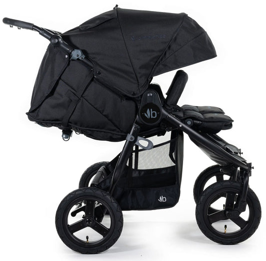 Bumbleride Indie Twin Side by Side Double Stroller - Matte Black