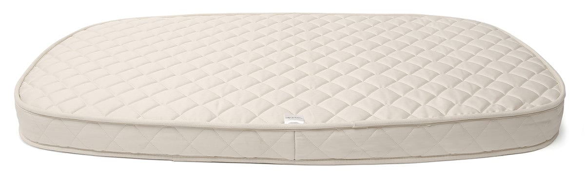 Charlie Crane KIMI Baby Bed with Organic Mattress - Hazelnut - KIMI-KIT-120-ORG-HAZ