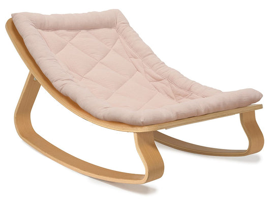 Charlie Crane LEVO Baby Rocker - Beech / Nude - LEVO-NUDE