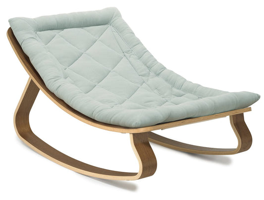 Charlie Crane LEVO Baby Rocker - Walnut / Farrow - LEVO-W-FARROW