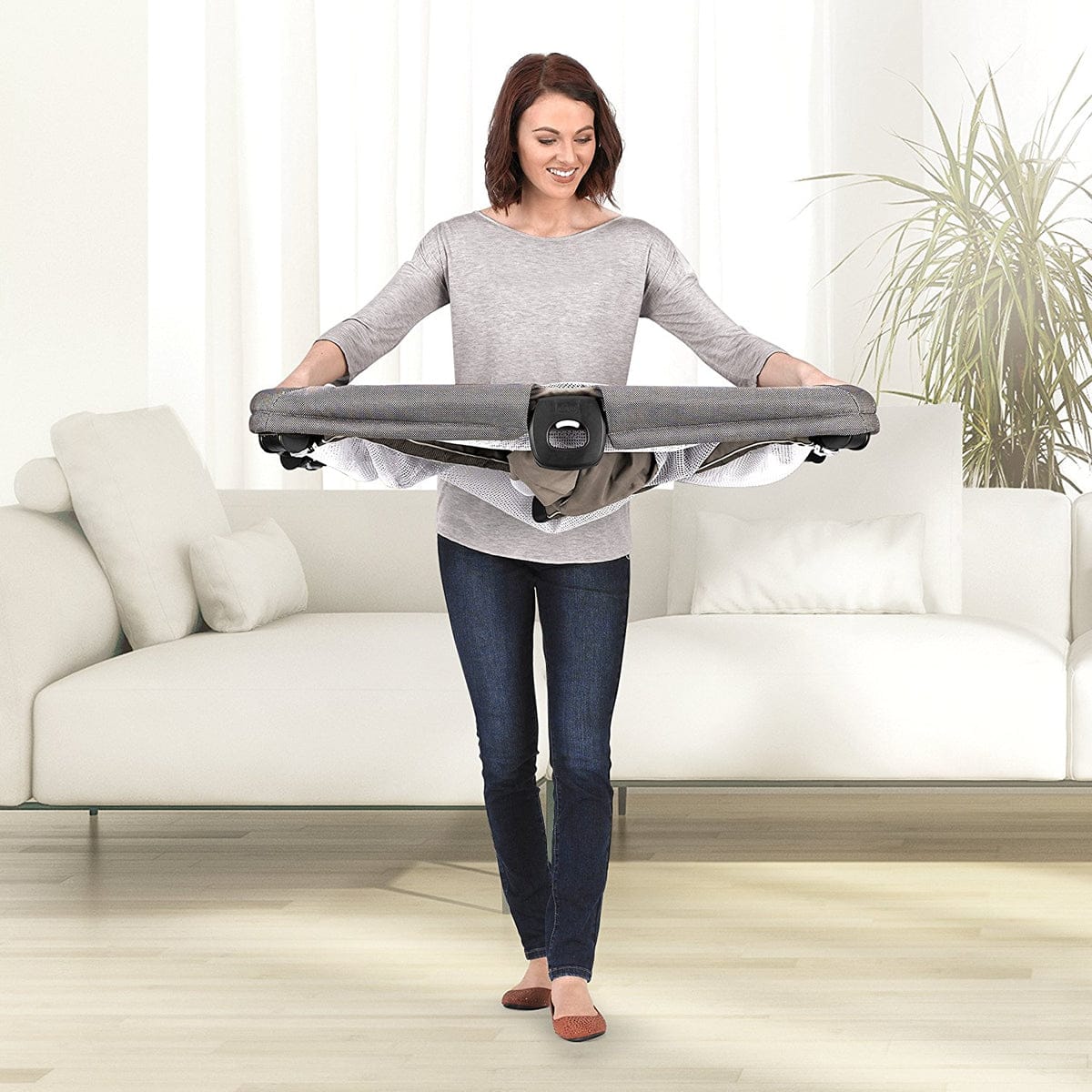 Chicco FastAsleep Full-Size Travel Playard - Verdant