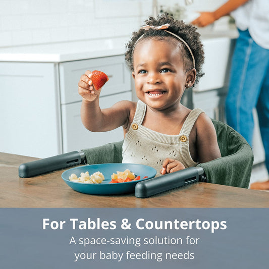 Chicco FastLock Hook-On Table Chair - Moss - 06087133860070