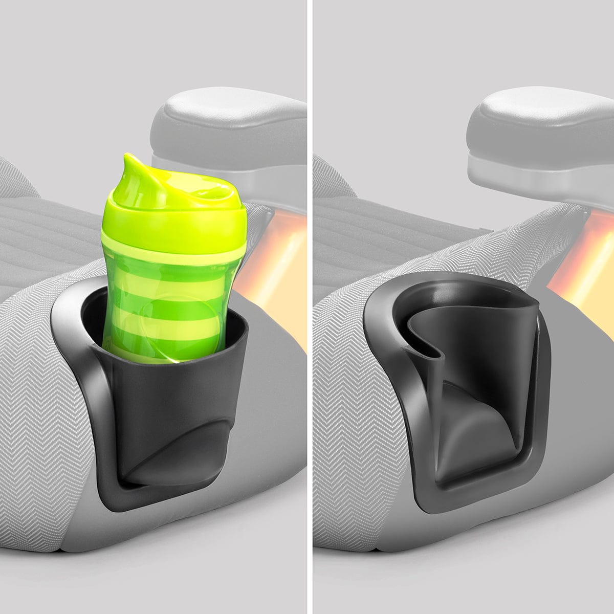 Chicco GoFit ClearTex Backless Booster Car Seat - Reef