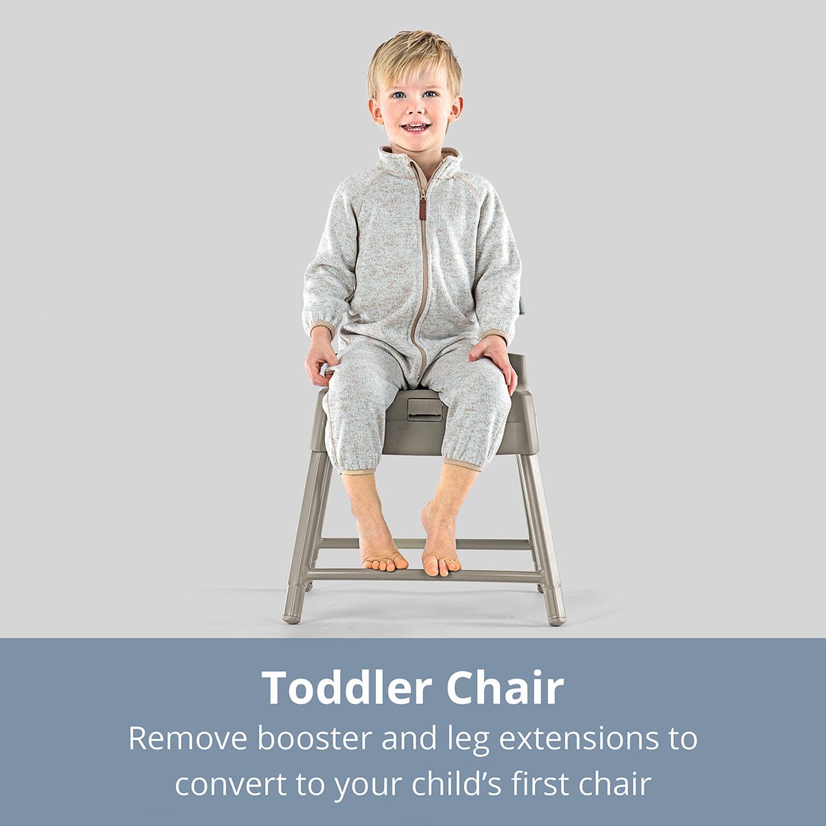 Chicco Stack Hi-Lo 6-in-1 Multi-Use High Chair - Tide