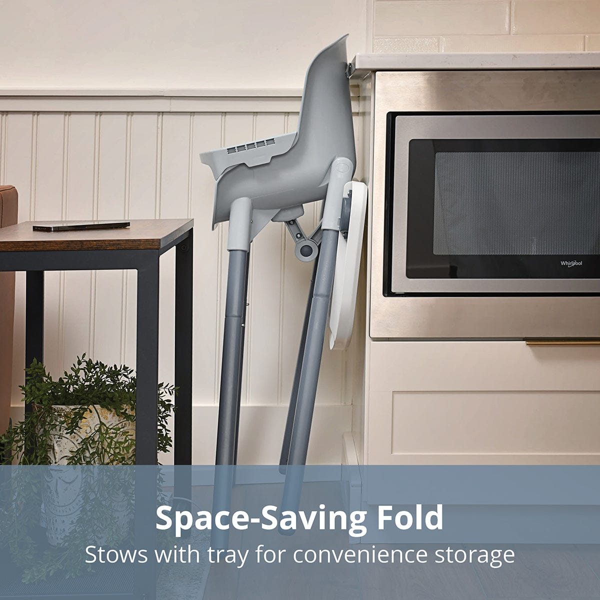 Chicco Zest 4-in-1 Folding High Chair - Seasalt