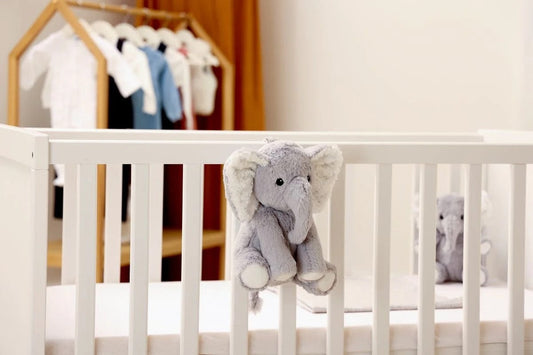 Cloud b Elliot Elephant White Noise Plush