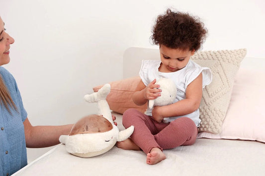 Cloud b Tranquil Whale Family - White