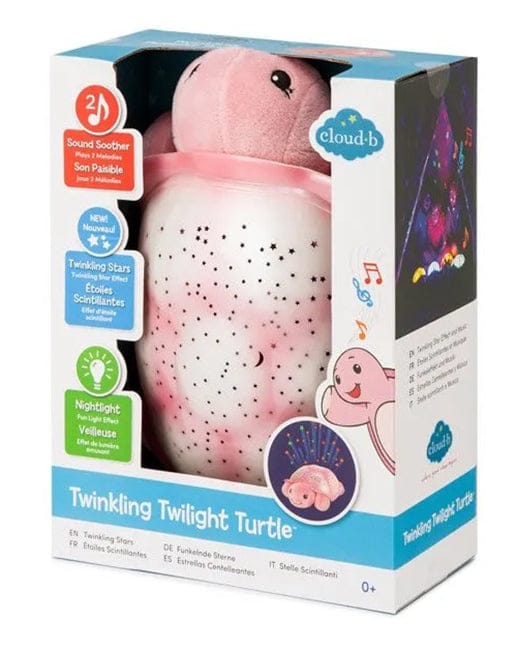 Cloud b Twinkling Twilight Turtle - Pink