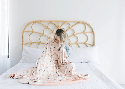 Copper Pearl 3-Layer Jumbo Quilt - Caroline - X002BOM499