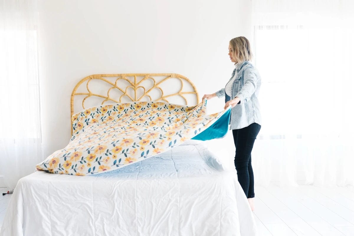 Copper Pearl 3-Layer Jumbo Quilt - Sunnie - X002BFF3IH