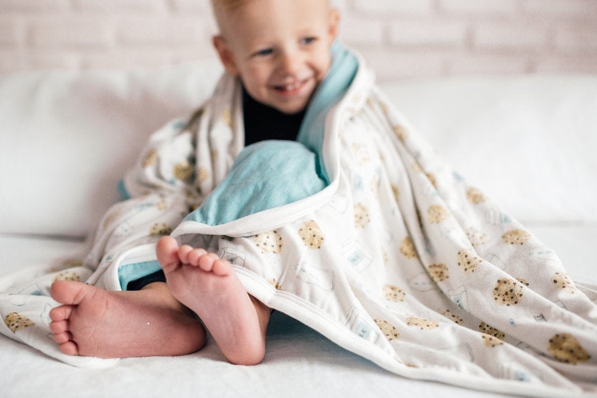 Copper Pearl 3-Layer Stretchy Quilt - Chip