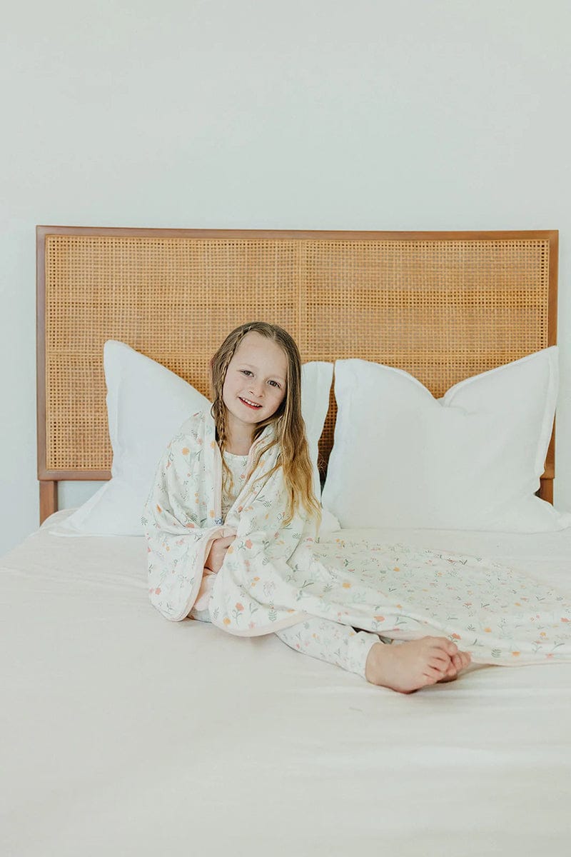 Copper Pearl 3-Layer Stretchy Quilt - Mabel