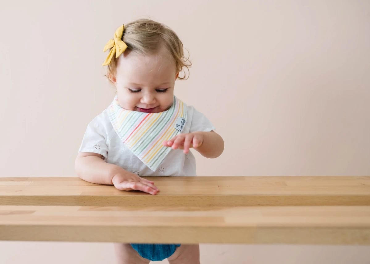 Copper Pearl Baby Bandana Bibs, 4 Pack - Leilani