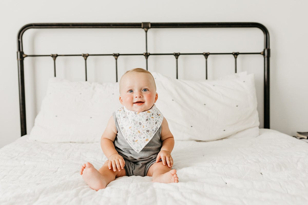 Copper Pearl Baby Bandana Bibs, 4 Pack - Rex