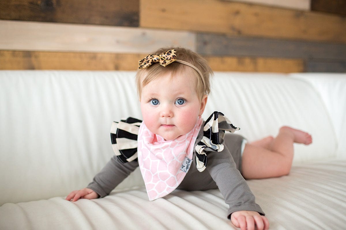 Copper Pearl Baby Bandana Bibs, 4 Pack - Zara