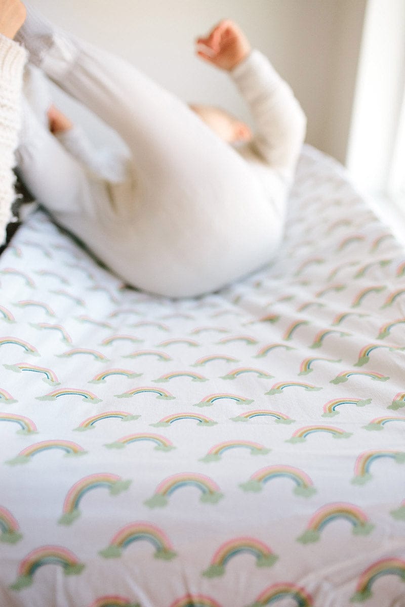 Copper Pearl Changing Pad Cover - Daydream