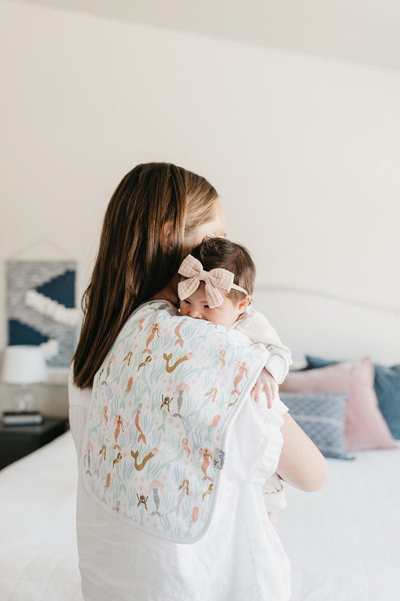 Copper Pearl Premium Burp Cloths, 3 Pack - Coral - X002UO8XU9