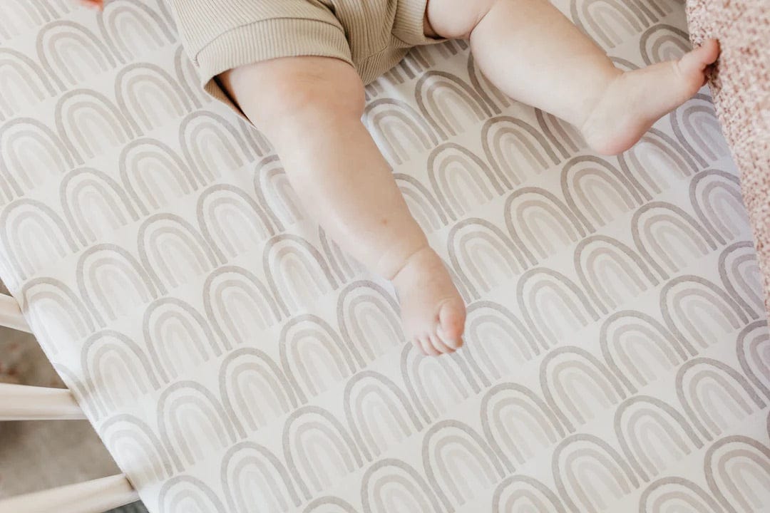 Copper Pearl Premium Fitted Crib Sheet - Bliss