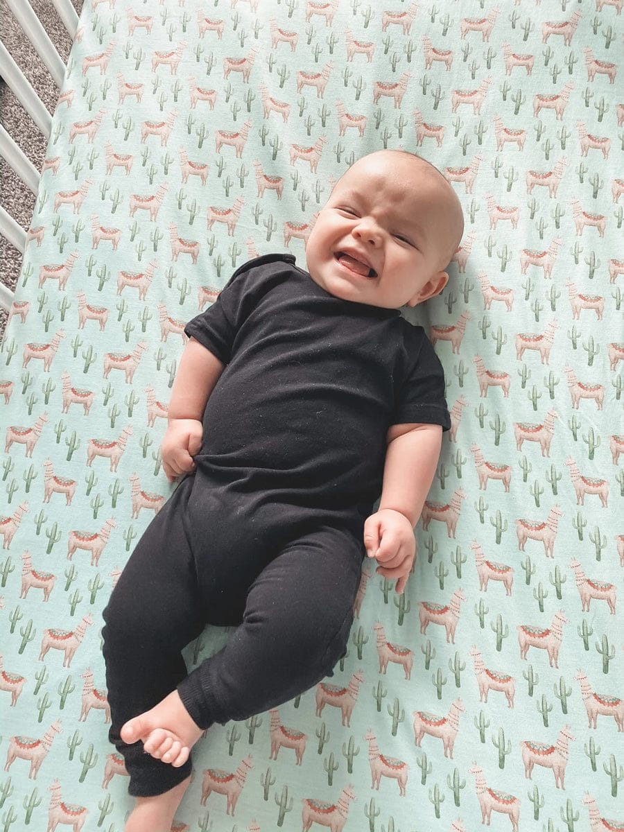 Copper Pearl Premium Fitted Crib Sheet - Cusco