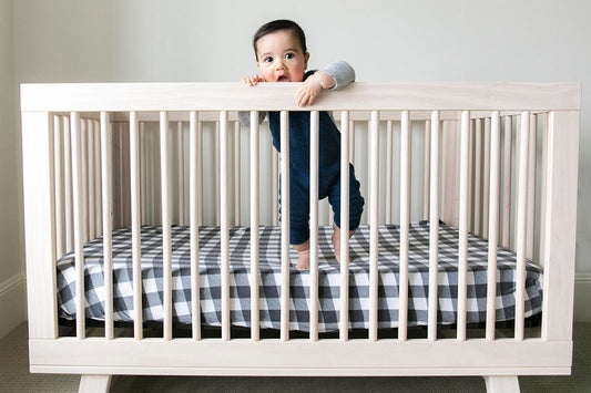 Copper Pearl Premium Fitted Crib Sheet - Scotland