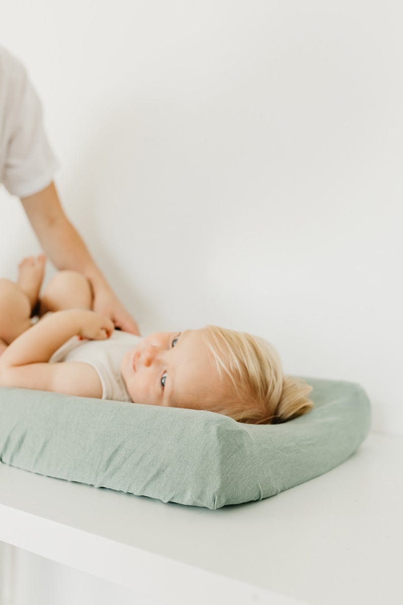 Copper Pearl Premium Knit Diaper Changing Pad Cover - Briar