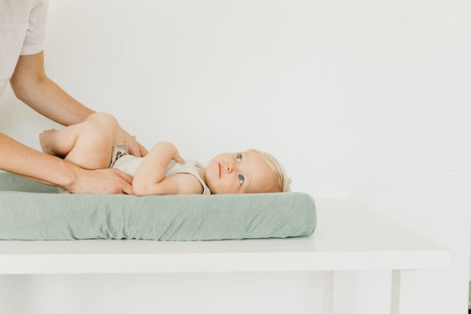 Copper Pearl Premium Knit Diaper Changing Pad Cover - Briar