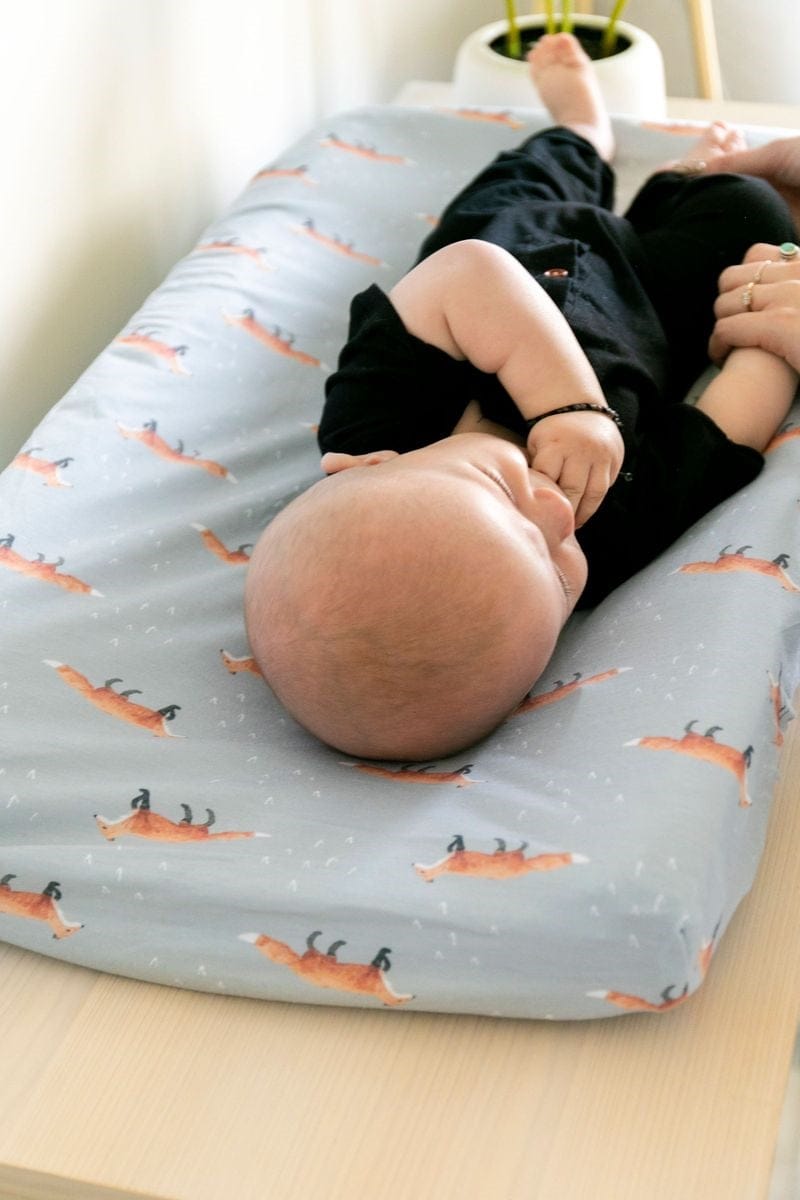 Copper Pearl Premium Knit Diaper Changing Pad Cover - Swift