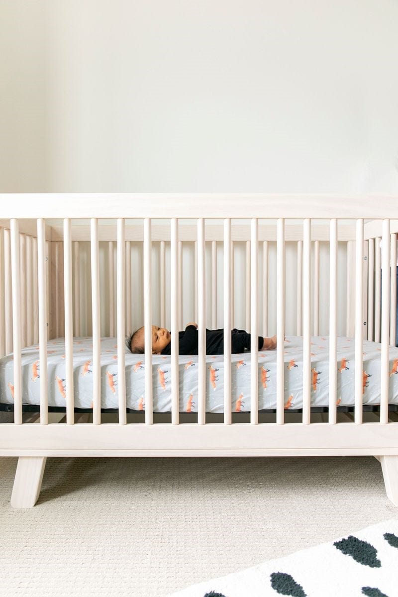 Copper Pearl Premium Fitted Crib Sheet - Swift