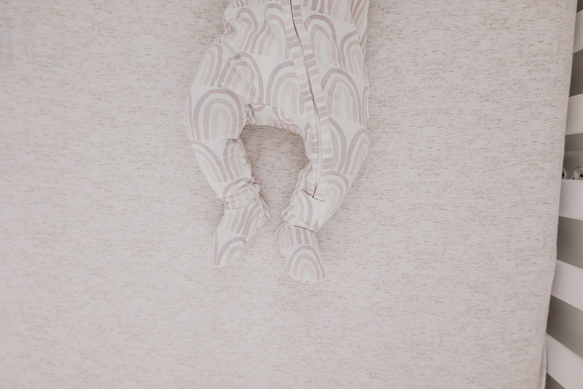 Copper Pearl Zip-up Footie - Bliss (6-12M) - X003QERIX5