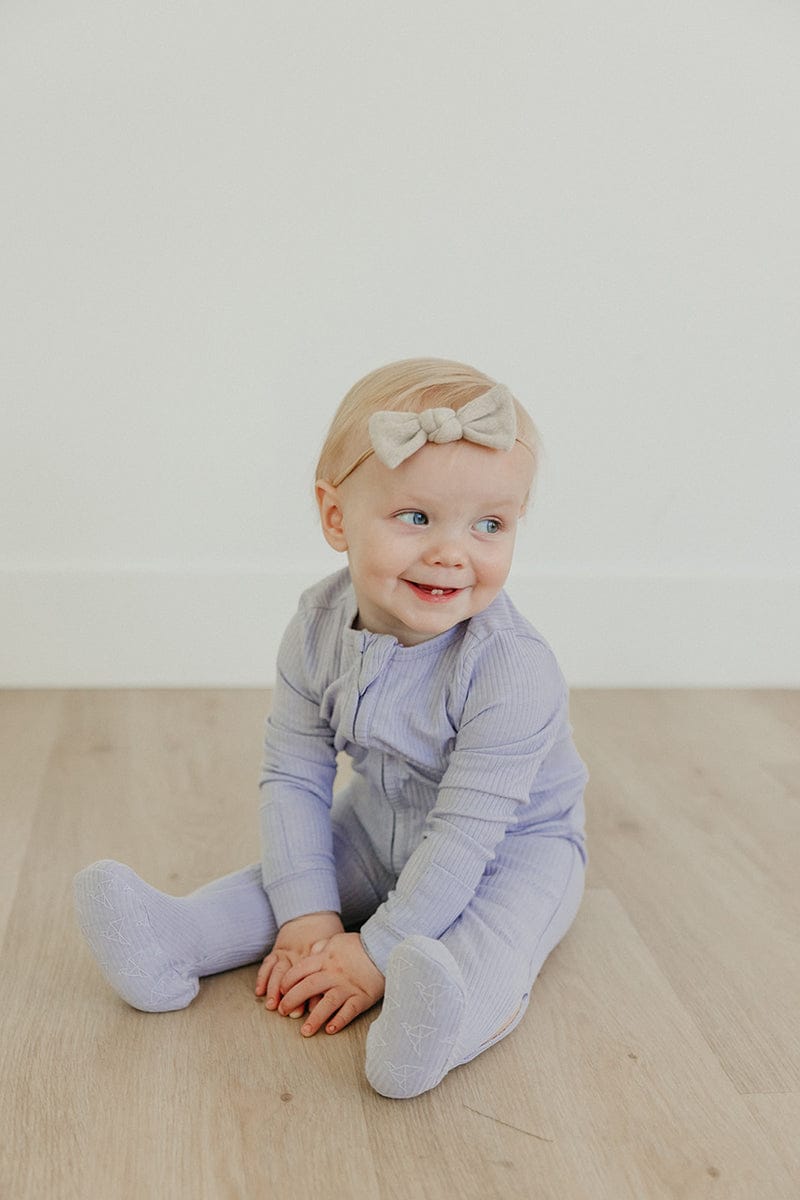 Copper Pearl Zip-up Footie - Periwinkle (18-24M) - X003V4NAOB