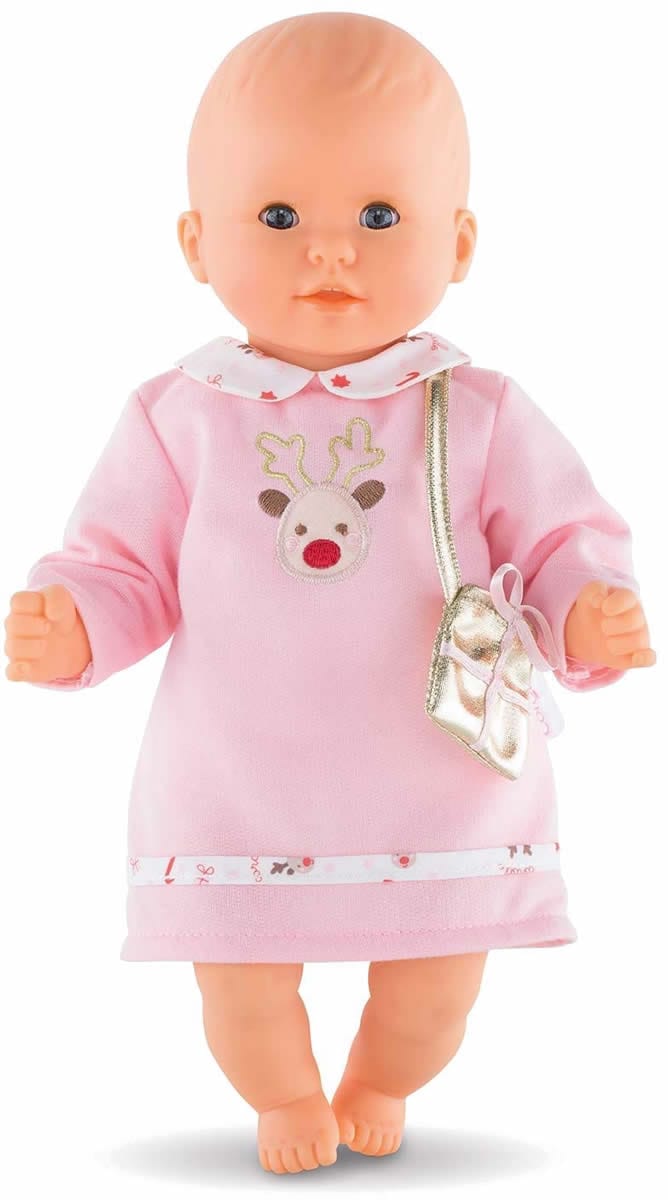 Corolle Happy Reindeer Dress for 12" Baby Dolls - FPP43