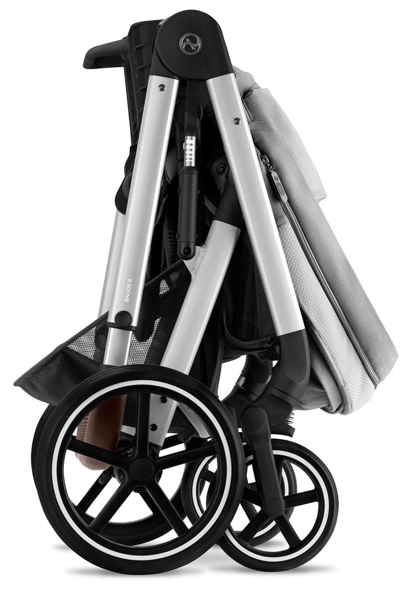 Cybex Balios S Lux 2 Stroller - Silver Frame / Lava Grey - 522002395