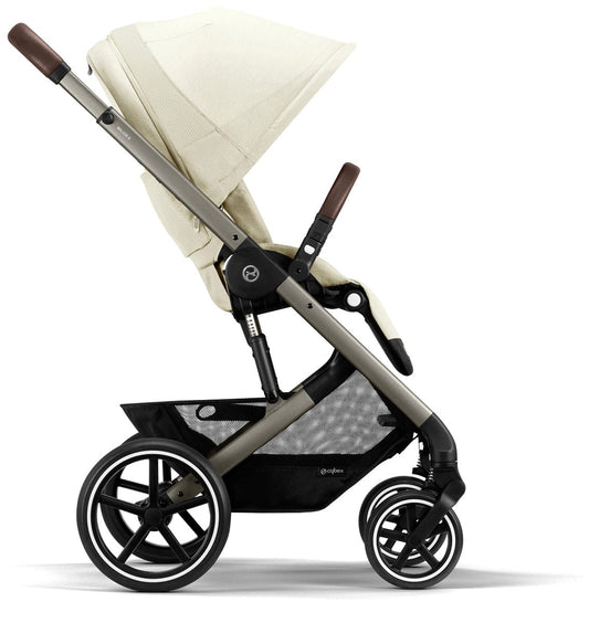 Cybex Balios S Lux 2 Stroller - Taupe Frame / Seashell Beige - 522004807
